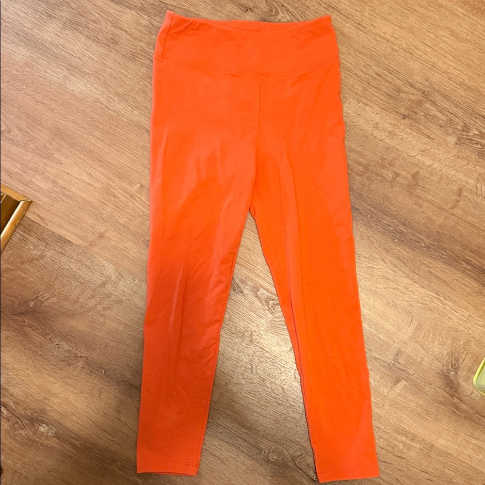 J. Crew Vibrant Orange Leggings